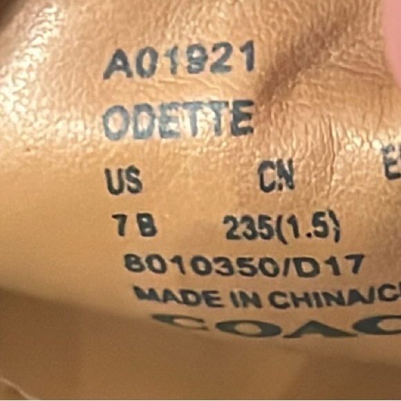 Coach penny loafer - Picture 9 of 9